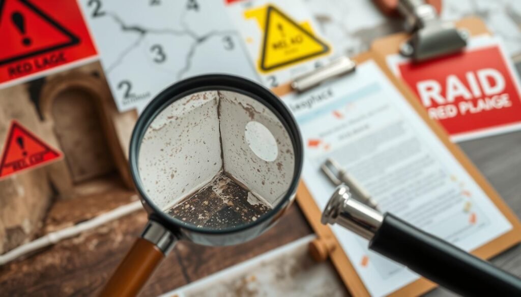 red flags during property inspection