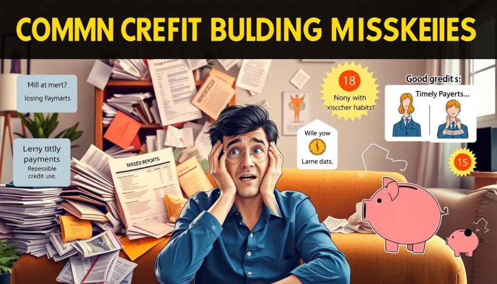 common credit building mistakes