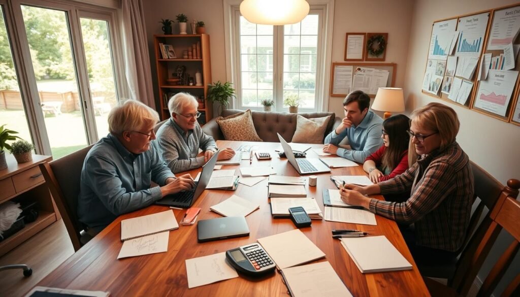 create a family budget