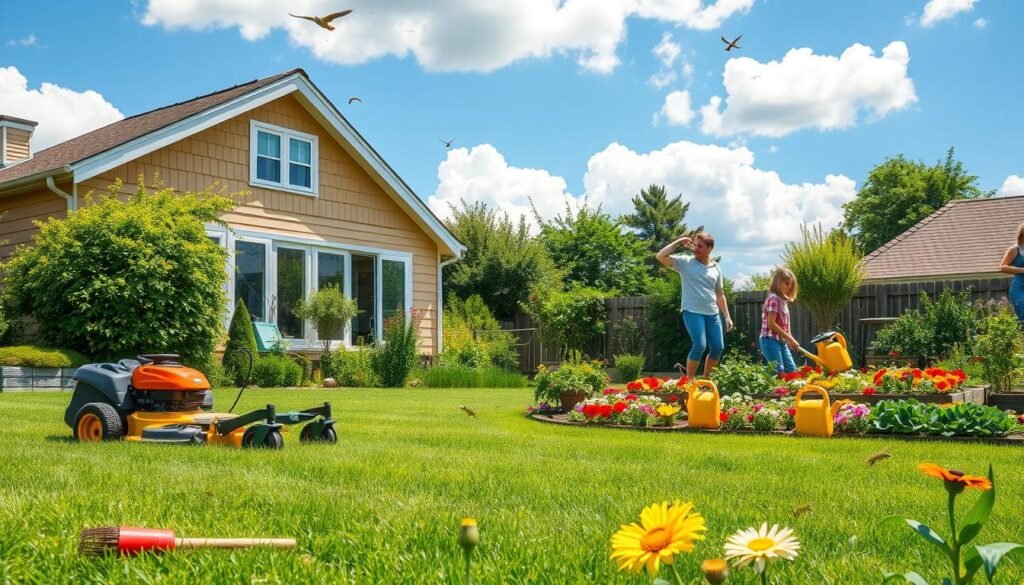 summer home upkeep
