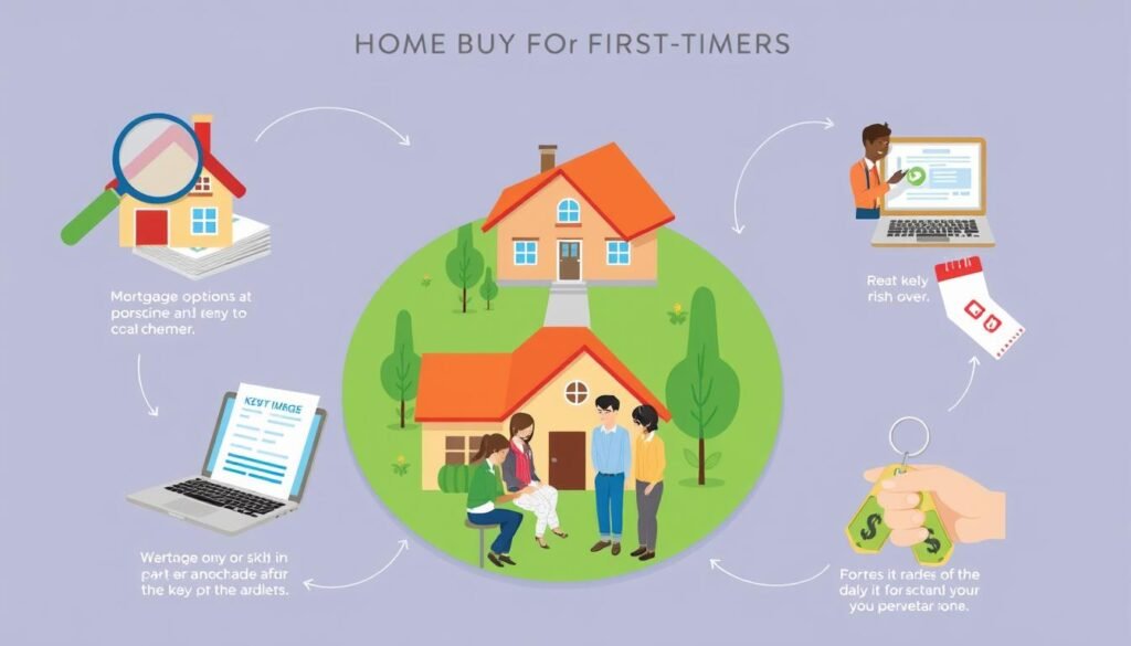 house buying steps for first-timers